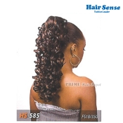 Hair Sense 100% Premium Fiber Drawstring Ponytail - HS-585